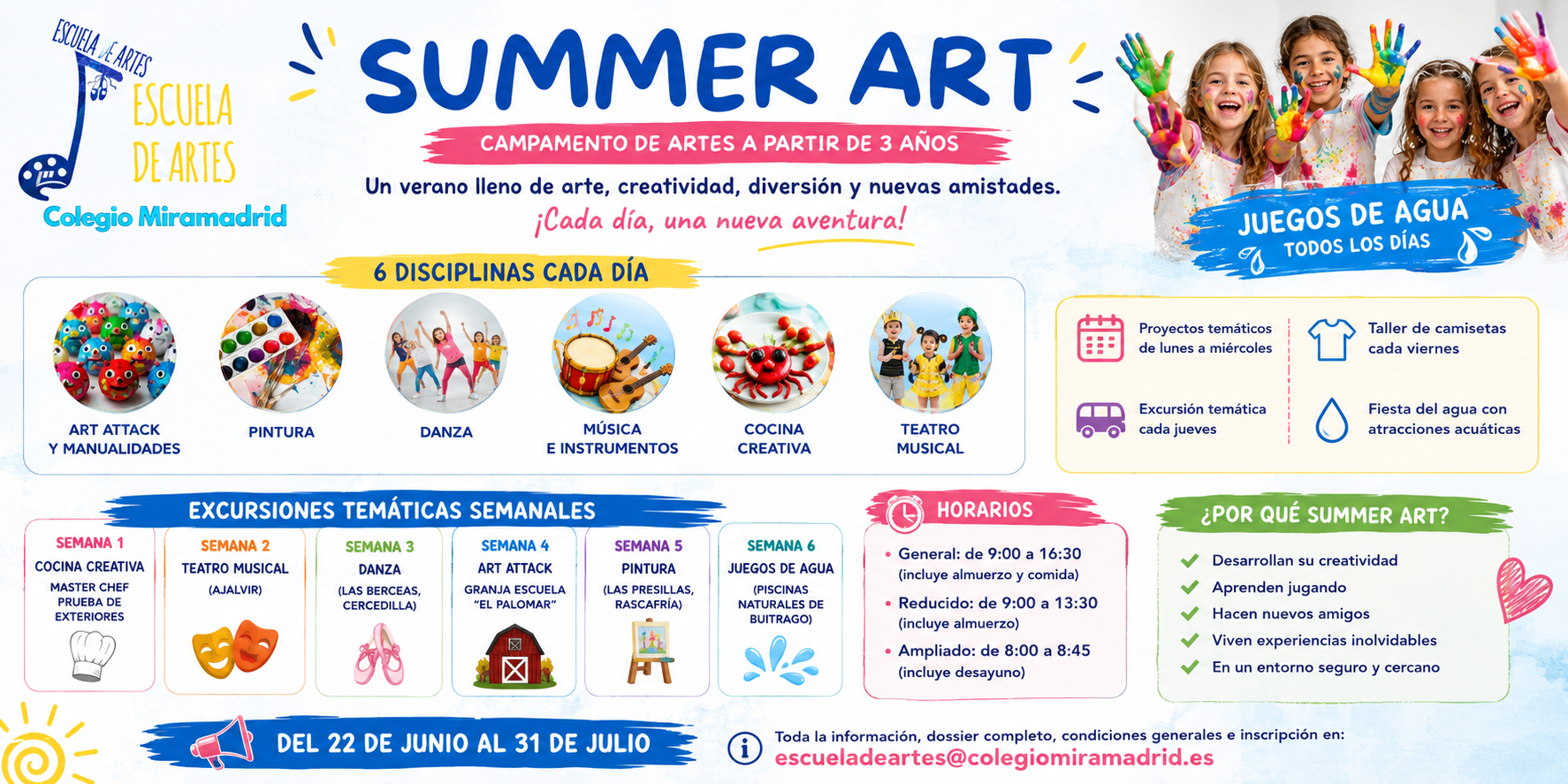 Banner Summer Art
